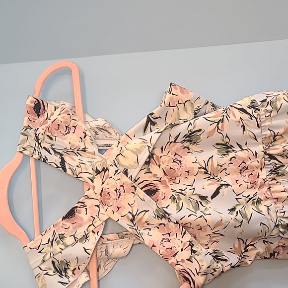 Girls Floral Jumpsuit Size 16 - Picture 2 of 7